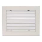 AIRZONE - Rejilla retorno clip con regulación 250x150mm aluminio