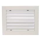 AIRZONE - Rejilla retorno clip 300x150mm blanco
