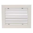 AIRZONE - Rejilla retorno clip 400x150mm blanco