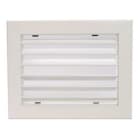 AIRZONE - Rejilla retorno pestillos 400x150mm blanco