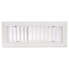 AIRZONE - Rejilla simple deflexión vertical clip 400x100 blanco
