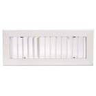 AIRZONE - Rejilla simple deflexión vertical clip 400x150 blanco