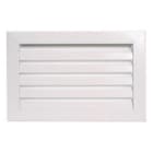 AIRZONE - Rejilla toma aire exterior 400x300mm clip aluminio