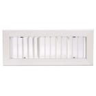 AIRZONE - Rejilla simple deflexión vertical clip 450x100 blanco