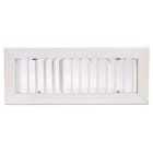 AIRZONE - Rejilla simple deflexión vertical clip 500x150 blanco