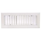 AIRZONE - Rejilla simple deflexión vertical clip 600x150 blanco