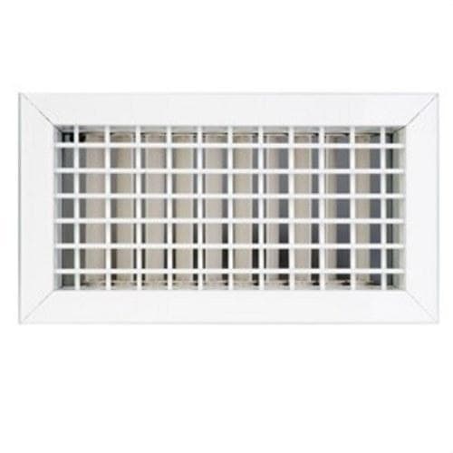 AIRZONE - Rejilla triple horizontal vertical clip 350x100mm aluminio