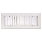 AIRZONE - Rejilla simple deflexión vertical clip 600x600 blanco