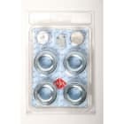ATUSA - Kit universal tapones zincados radiador 1x1/2" diámetro 42