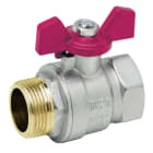 ATUSA - Válvula esfera SYC354 PN25 M-H 1" maneta azul