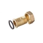 SOBIME - Cono contador latón 1/2" junta + tuerca 3/4"