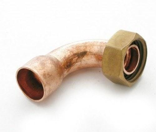 SOBIME - Racor 2 piezas curvo soldado precinto 22x3/4"