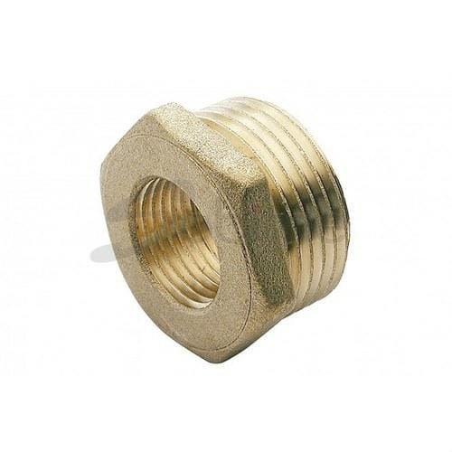SOBIME - Aro reductor latón 1/2x3/8" con valona hexagonal