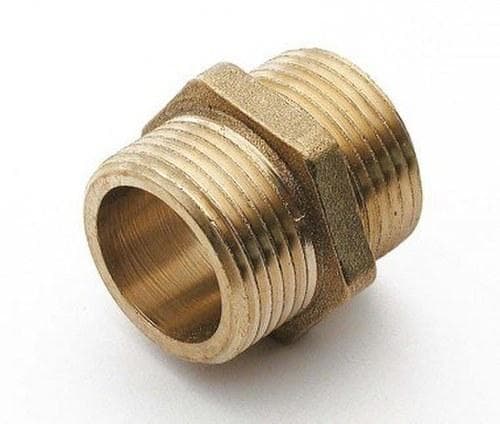 SOBIME - Enlace latón contra rosca M-M 1/2"