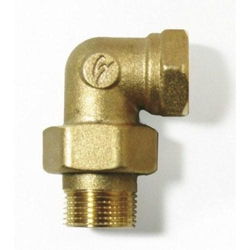 SOBIME - Codo unión 3 piezas M-H 1" cónico latón