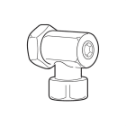 PRESTO - Llave paso PRESTO 1000m entrada salida hembra 3/4"