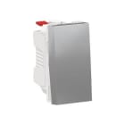 Schneider Electric - Pulsador 1 modulo aluminio