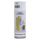 POTERMIC - Bote spray pintura blanco RAL9010 400ml para reparar piezas lacadas