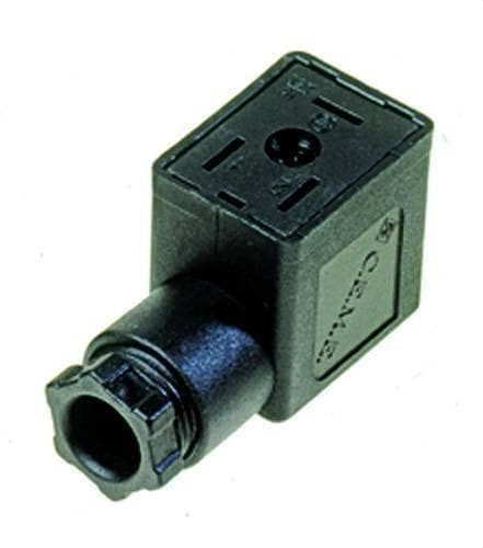 POTERMIC - Conector tripolar 24V 50Hz para electroválvula CEME