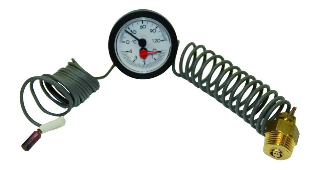 POTERMIC - Termohidrómetro TID/83 0-120°C 0-4bar 1000mm