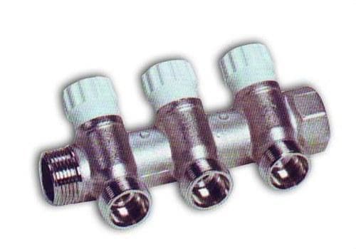 POTERMIC - Colector ac60 3/4"x24x19 4 derivaciones blanco
