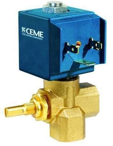 POTERMIC - Electroválvula CEME Serie 67 1/4" diámetro 2,8 2 vías 230V CA NBR