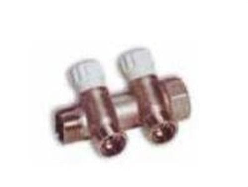 POTERMIC - Colector tubo polietileno 1"x24/19 2 derivaciones