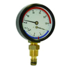 POTERMIC - Termohidrómetro radial 380R diámetro 80 0-10mca