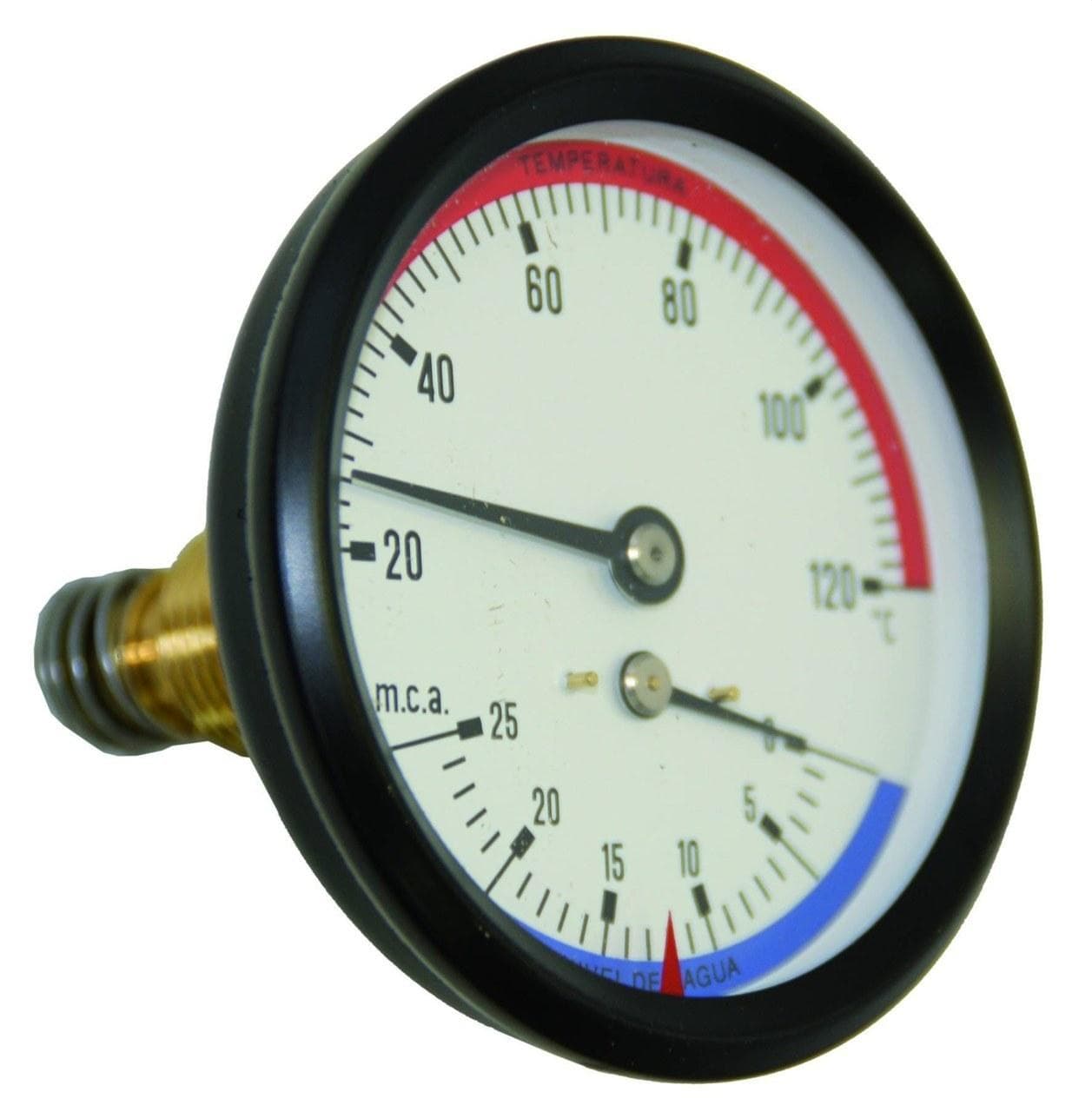 POTERMIC - Termohidrómetro posterior 381-P 80 0-25mca