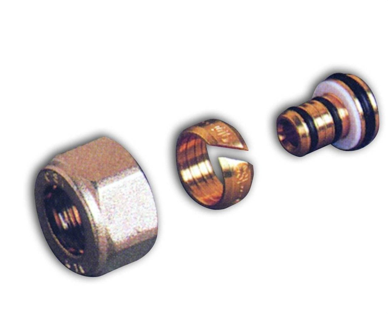 POTERMIC - Racor compresor TP97 para tubo polietileno 16x2