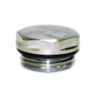 POTERMIC - Tapón ciego latón TCL níquel 1/2"