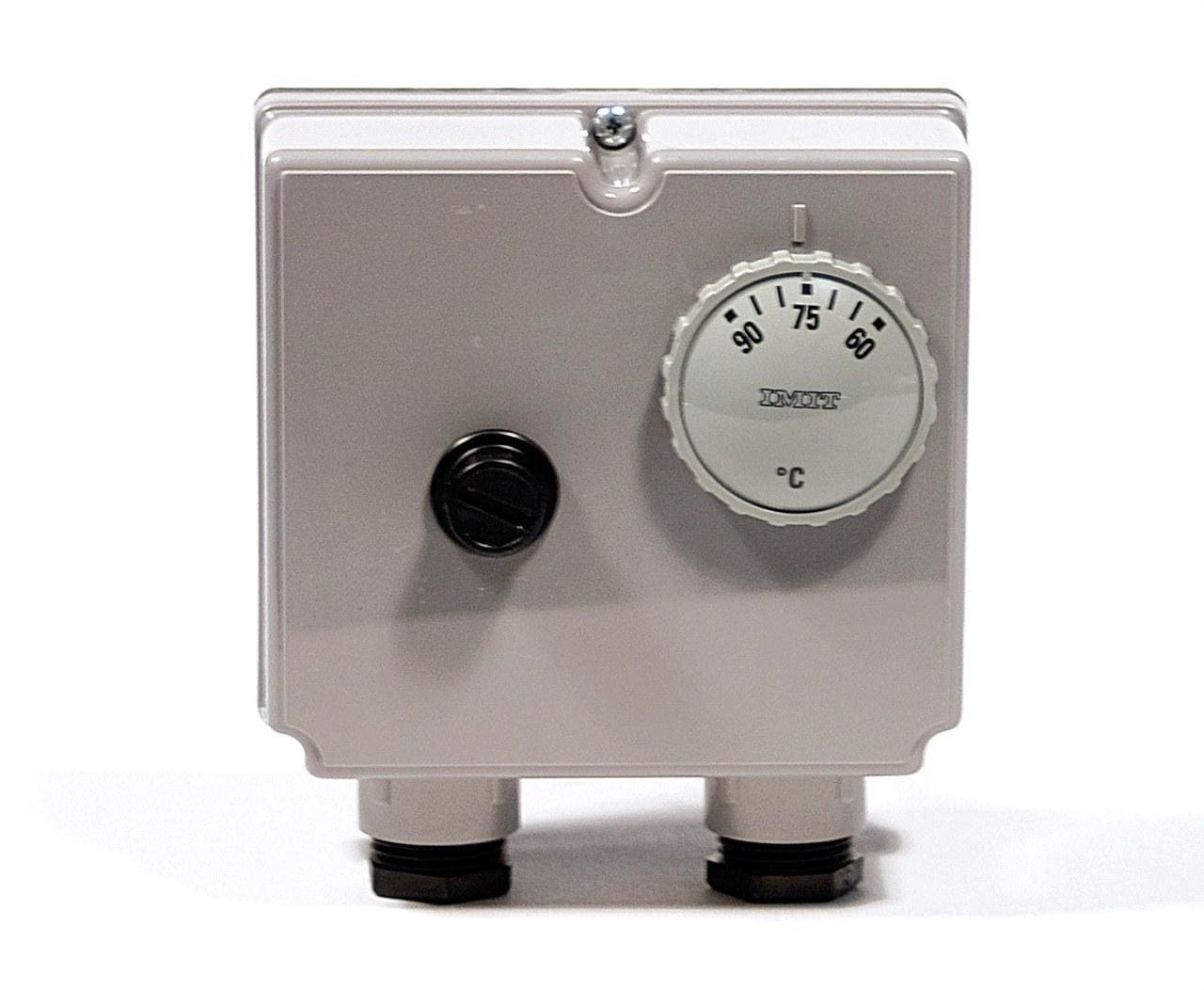 POTERMIC - Bitermostato TLSC 0+90°C fija 100°C 100mm