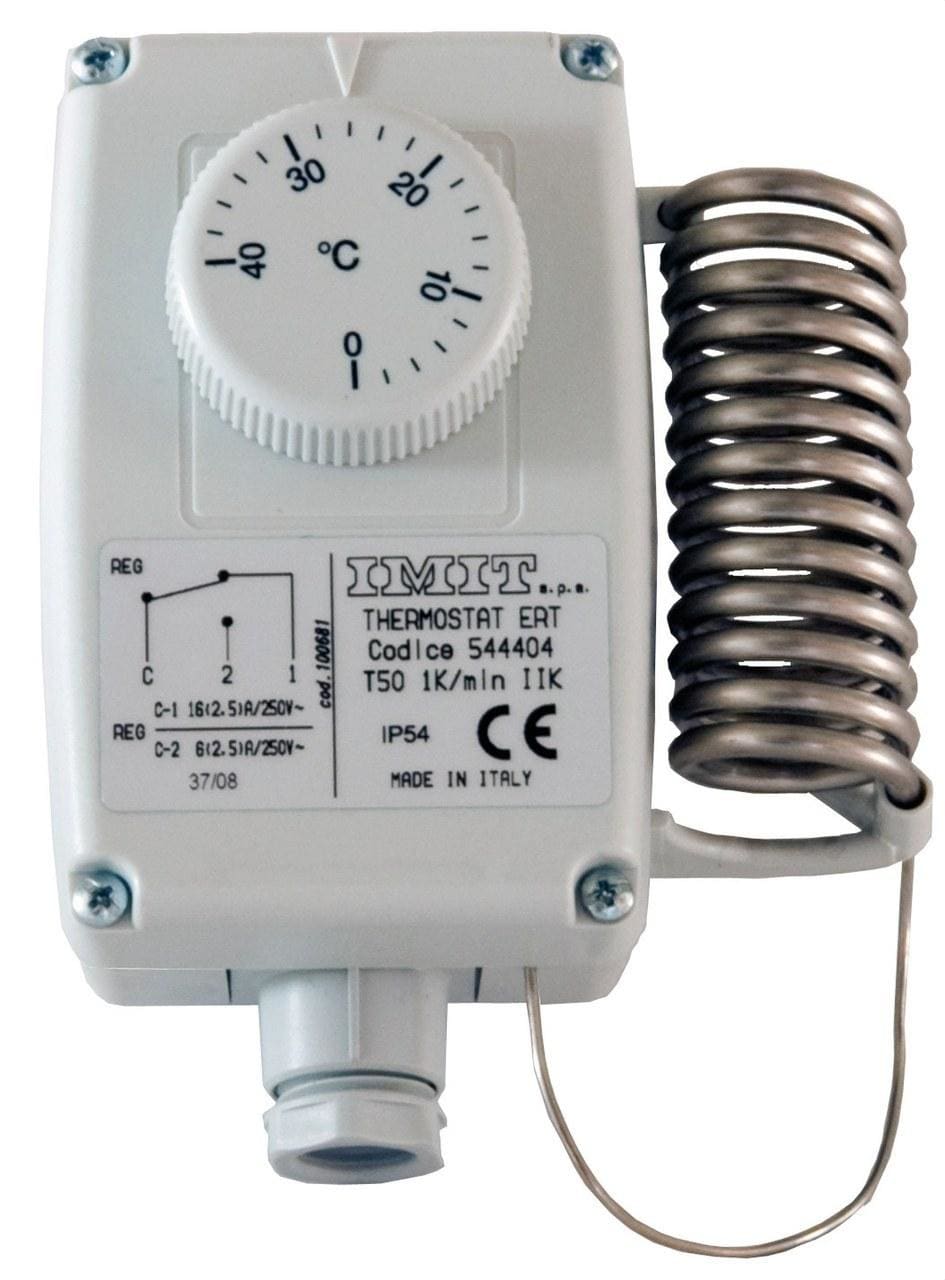 POTERMIC - Termostato ambiente ERT 0+40°C