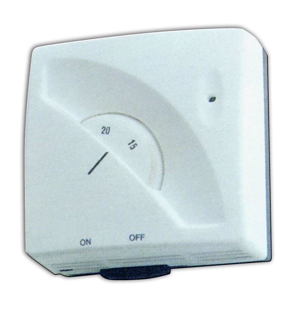 POTERMIC - Termostato ambiente TA03 con 3 contactos con interruptor on-off