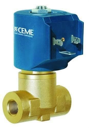 POTERMIC - Electroválvula CEME Serie 83 1/2" diámetro 11 2 vías 220VCA VITÓN