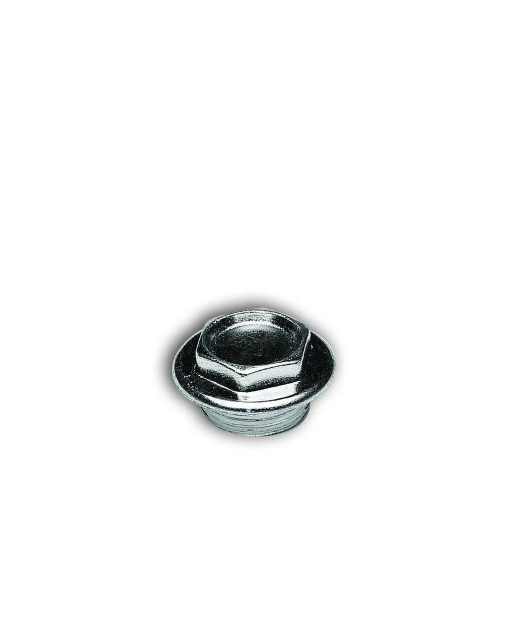 POTERMIC - Tapón ciego diámetro 42mm 1" derecha zincado