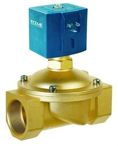 POTERMIC - Electroválvula CEME Serie 84 2" diámetro 51 2 vías 24V CA NBR