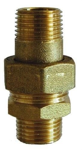 POTERMIC - Racor recto 3 piezas M-M 127 3/4"