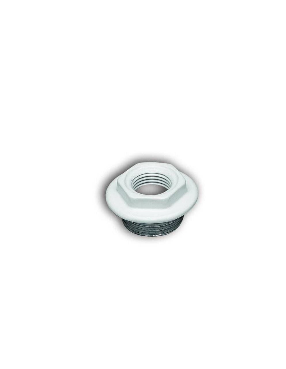 POTERMIC - Reducción diámetro 42mm 1"x1/8" izquierda barnizado blanco