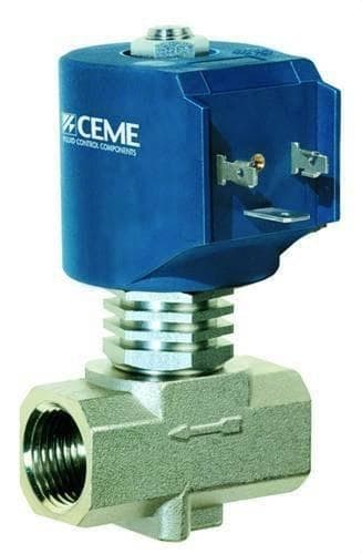 POTERMIC - Electroválvula CEME Serie 90 1" diámetro 21 2 vías 24VCA TEFLON