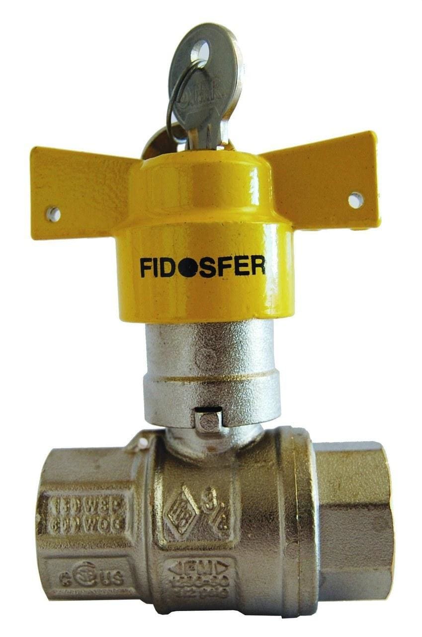 POTERMIC - Válvula esfera con cerradura FIDO-SFER 3/4"