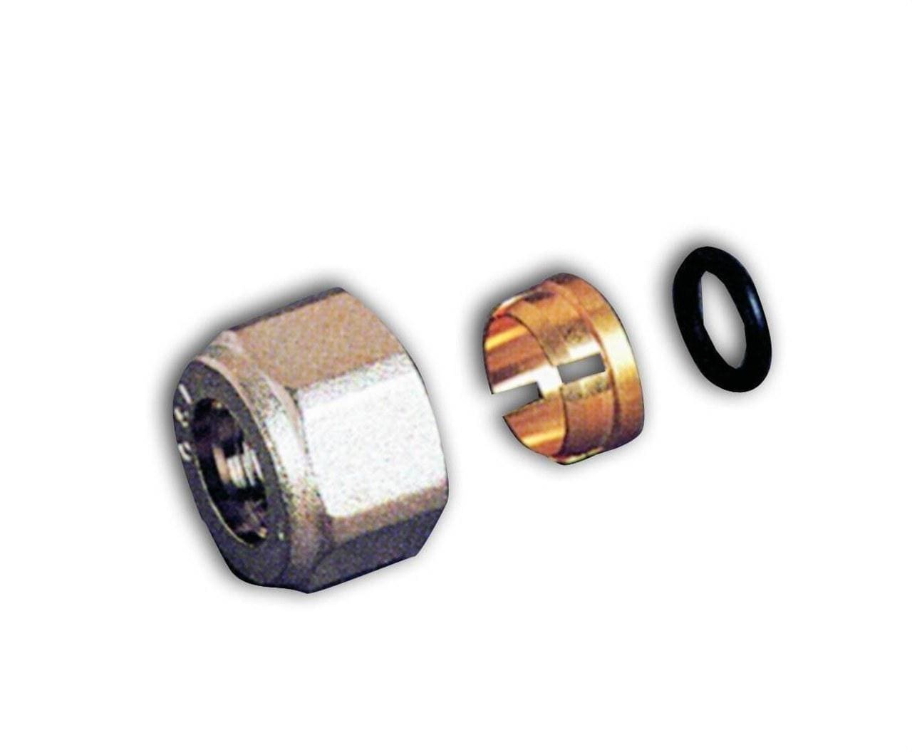 POTERMIC - Racor níquel anillo lateral RC-30 18x1/2"
