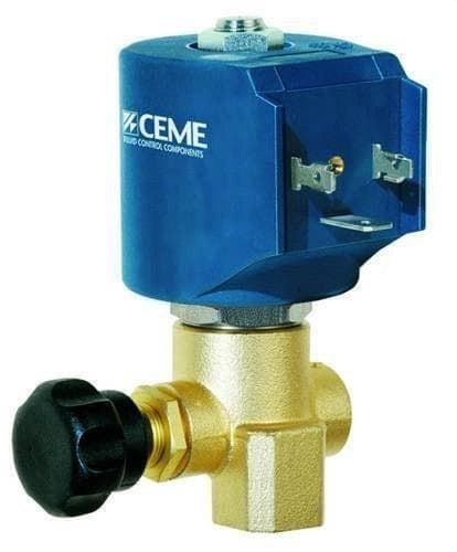 POTERMIC - Electroválvula CEME 1/4" diámetro 2,44 2 vías
