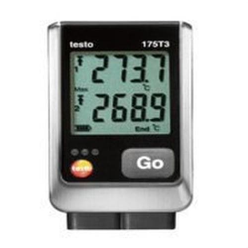TESTO - Registrador temperatura 175 T3 2 canales con conexión sonda
