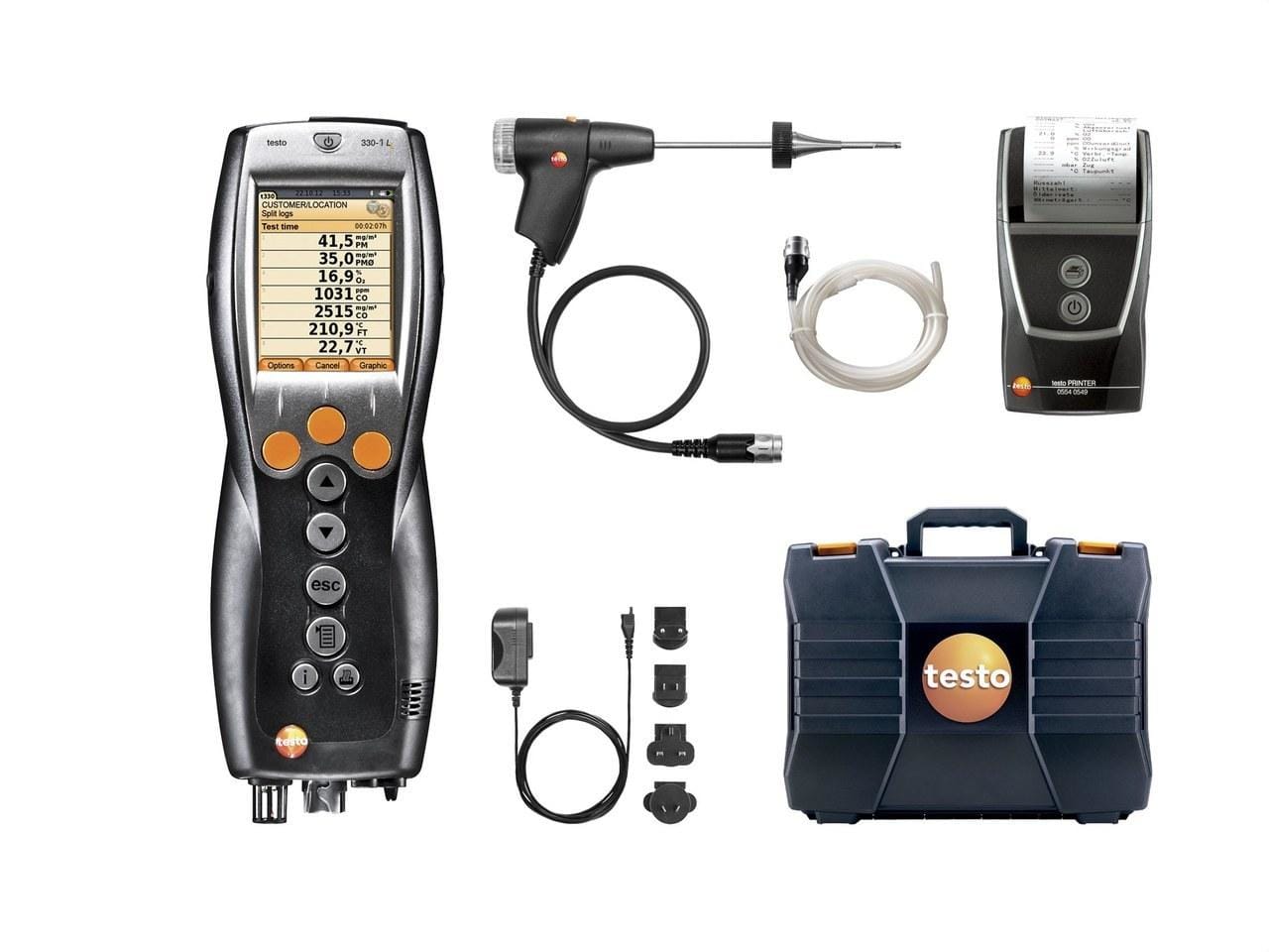 TESTO - Kit analizador TESTO 330-1LL LONGLIFE calefacción