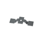 PRILUX - Accesorio para montaje en superficie de luminarias LYNX LED y LYNX LED LINE Dos unidades.