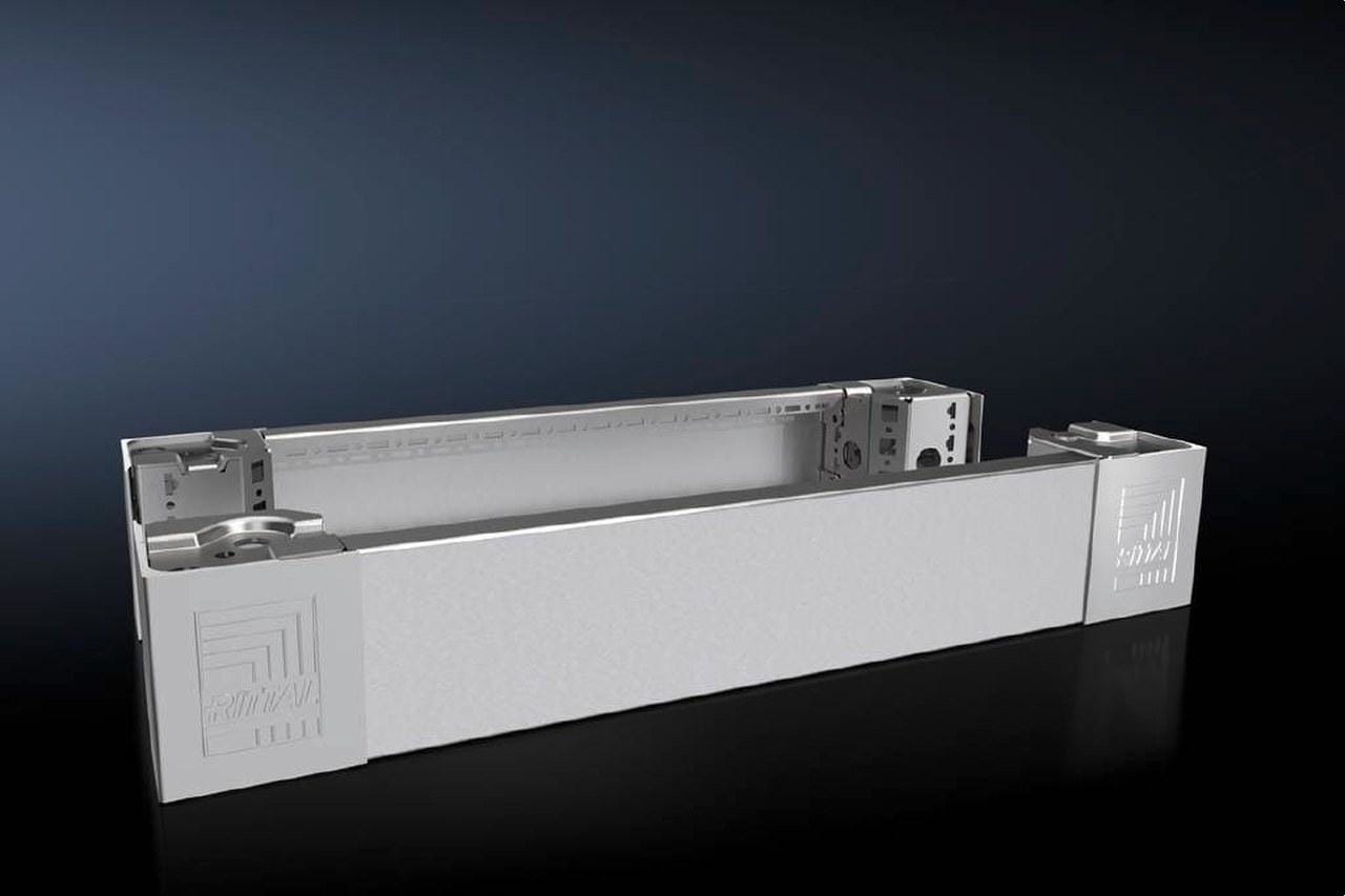 RITTAL - Zócalo frontal/trasero VX 600x100 inoxidable (2P)