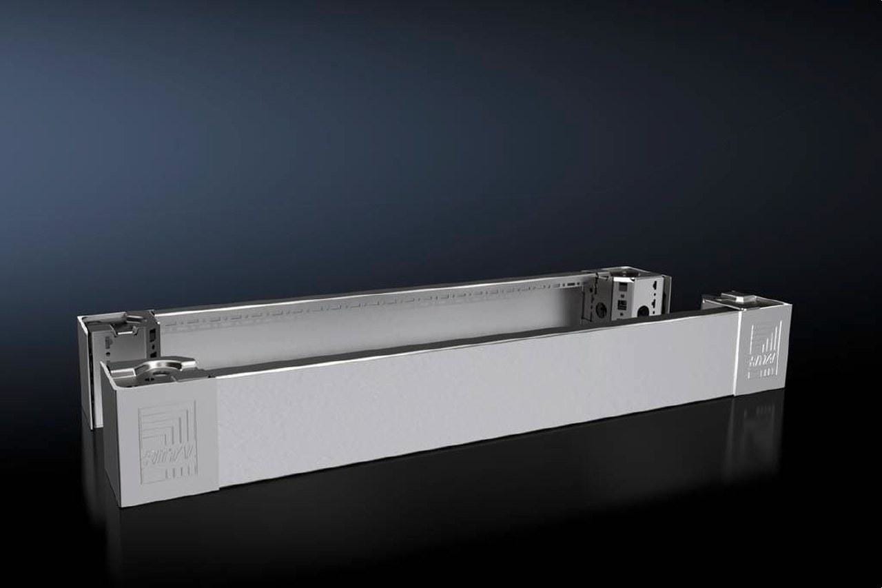 RITTAL - Zócalo frontal/trasero VX 800x100 inoxidable (2P)