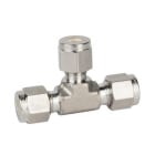 GENEBRE - TE TUBO-TUBO 1/4X1/4" INOX