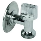 ARCO - Válvula L-86 gris lavadora esfera boca vertical 1/2x3/4" plafón